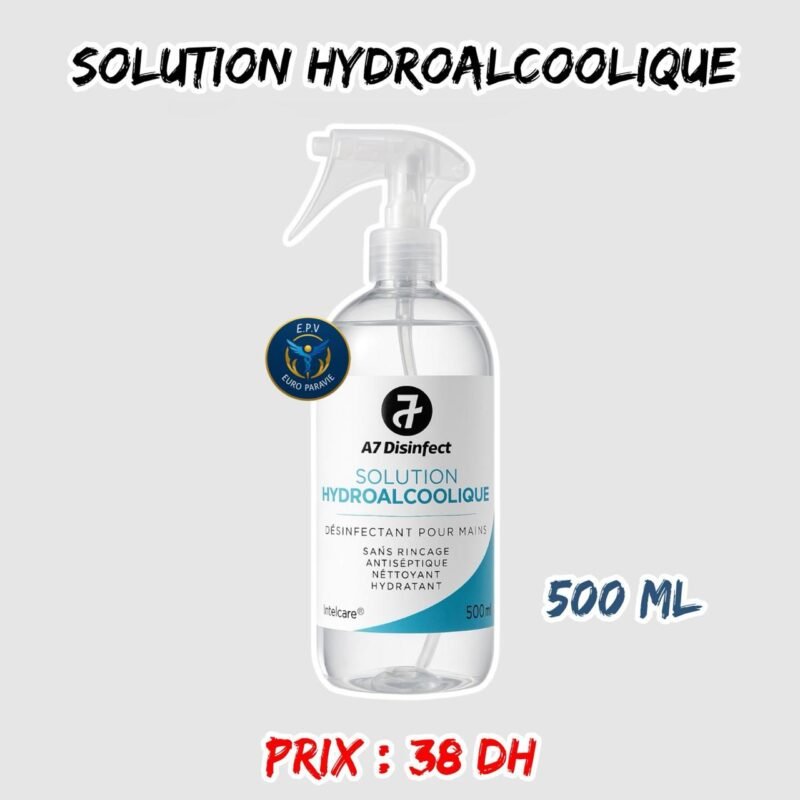 SOLUTION HYDROALCOOLIQUE 500 ML