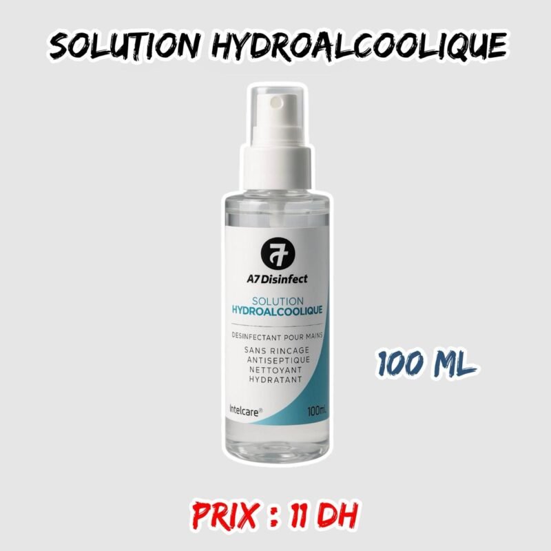 SOLUTION HYDROALCOOLIQUE 100 ML