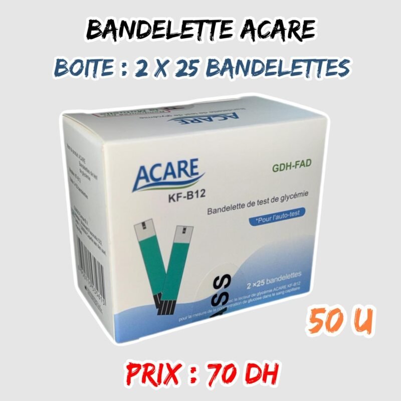 BANDELETTES ACARE 50U