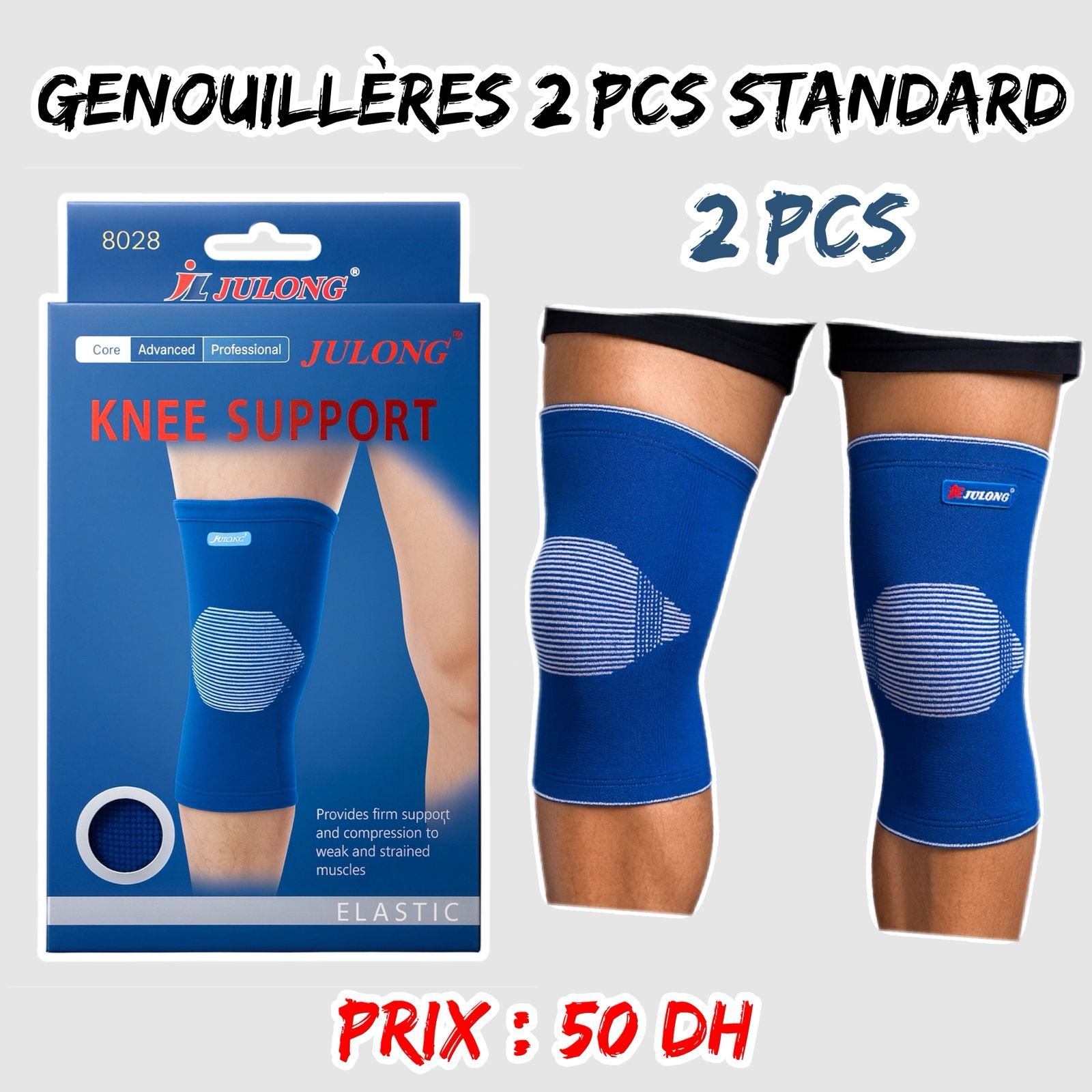 GENOUILLERES 2 PCS 8028