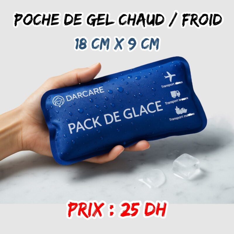 POCHE DE GEL CHAUD / FROID 18 CM X 9 CM