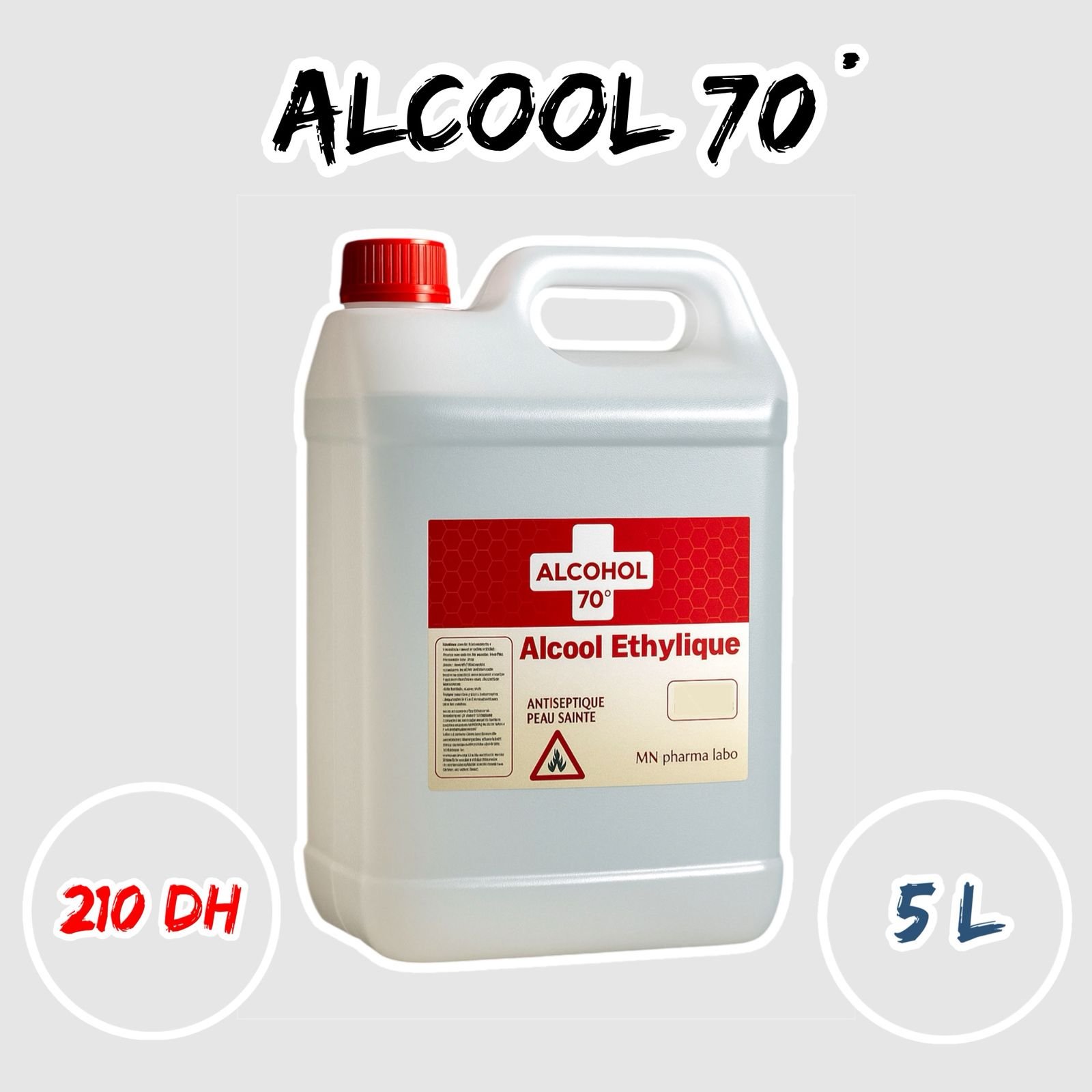 ALCOOL 70° 5L