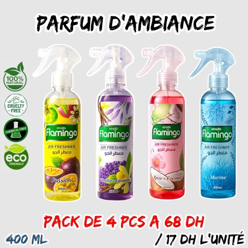 PARFUM D'AMBIANCE 400 ML  PACK MIXTE