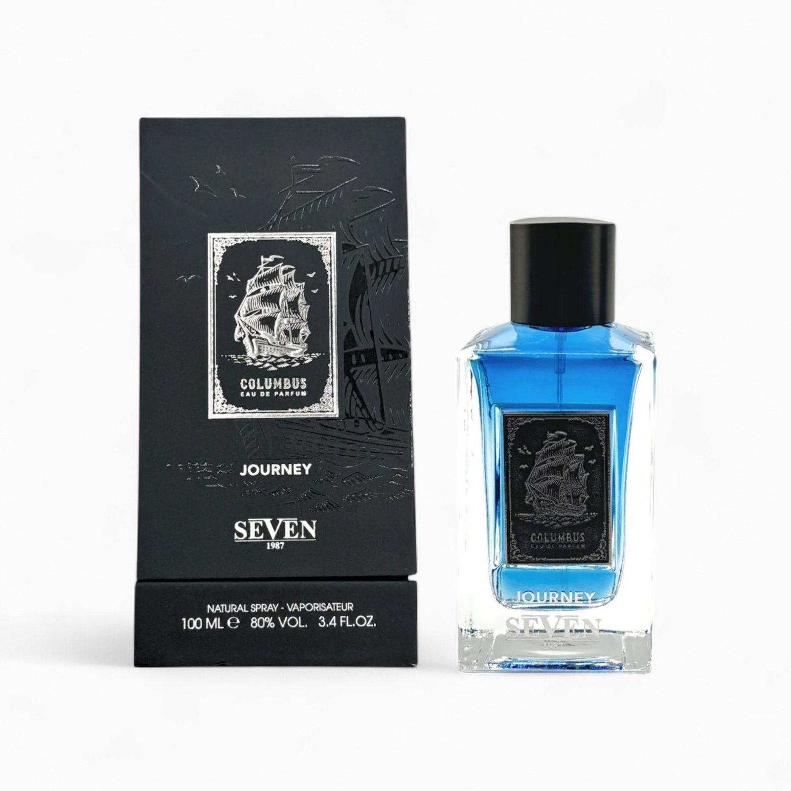 Columbus Journey Eau de Parfum 100 ml - longue tenue-Seven 1987