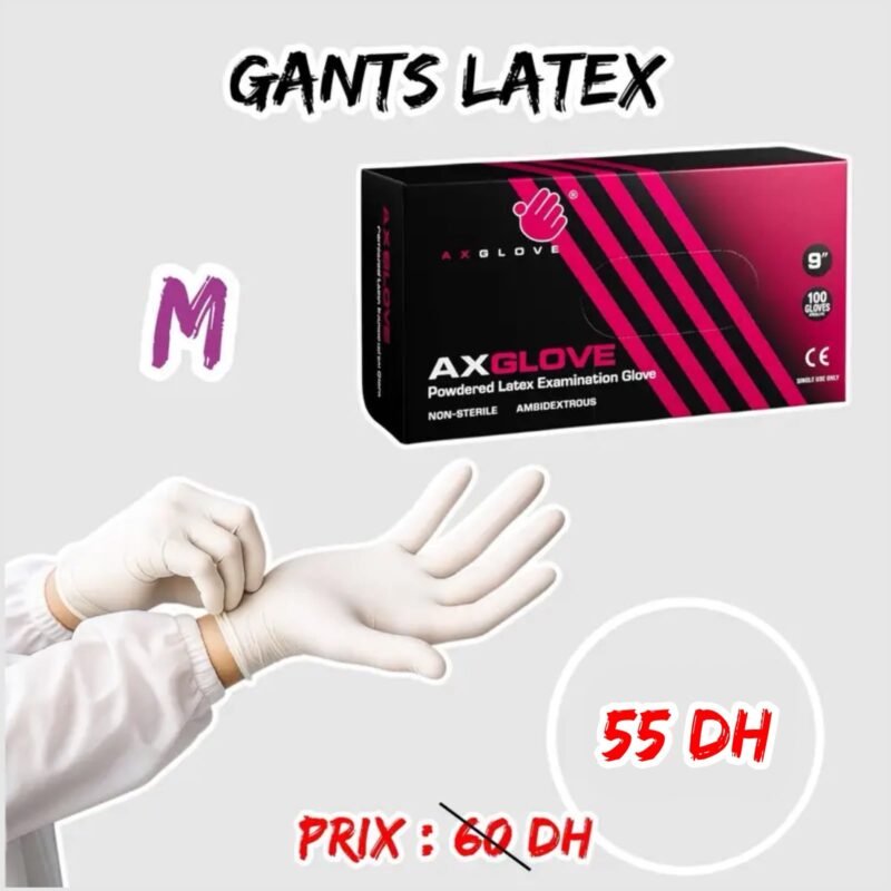 GANTS LATEX { S-M-L }