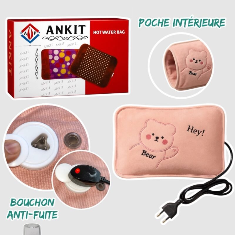 BOUILLOTTE ELECTRIQUE RECHARGEABLE