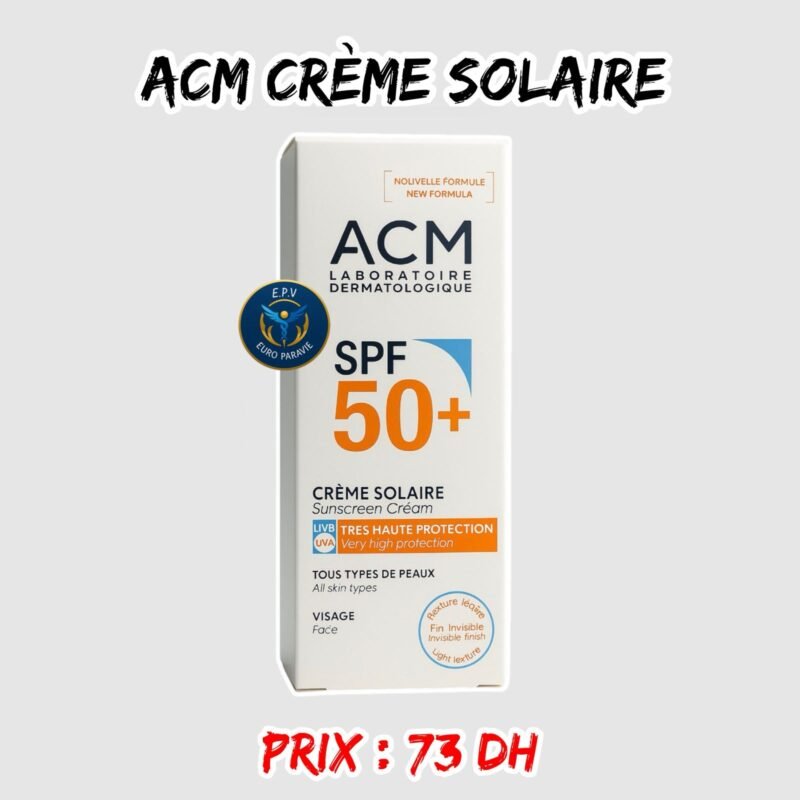ACM CREME SOLAIRE