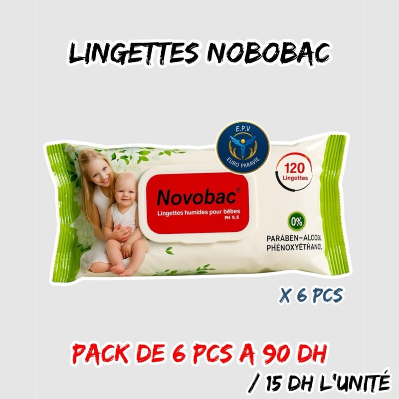 LINGETTES NOVOBAC 120U