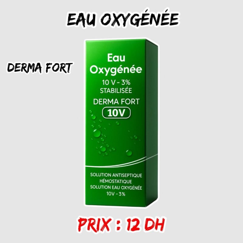 EAU OXYGENEE { DERMA FORT }