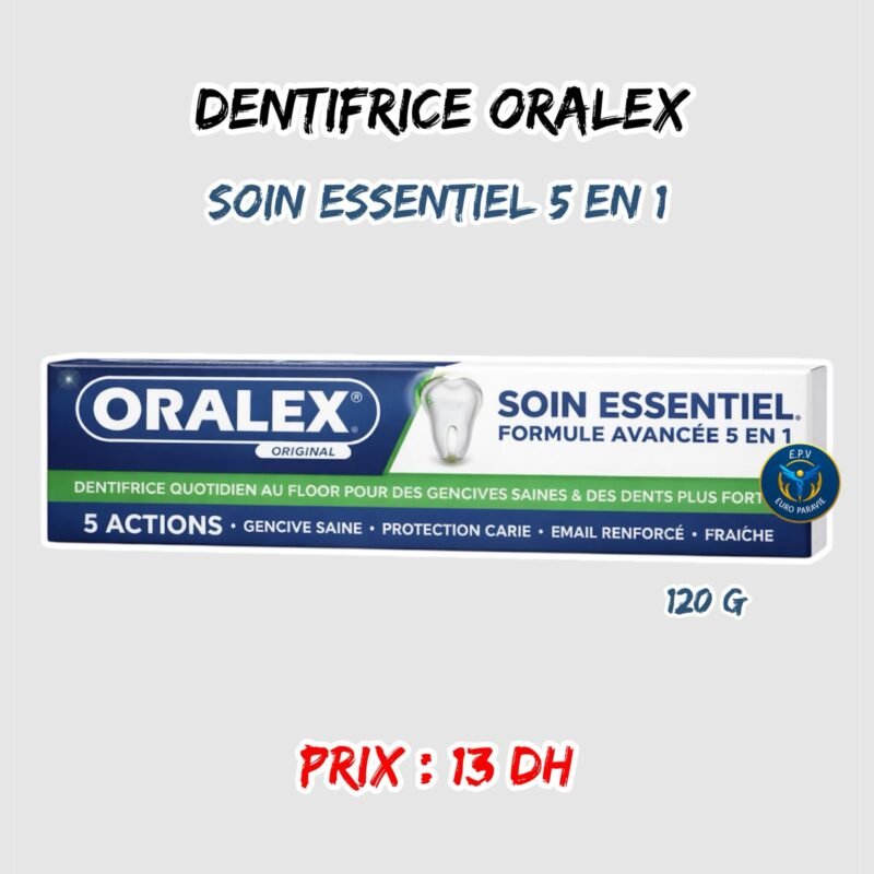 DENTIFRICE ORALEX SOIN ESSENTIEL 5 EN 1