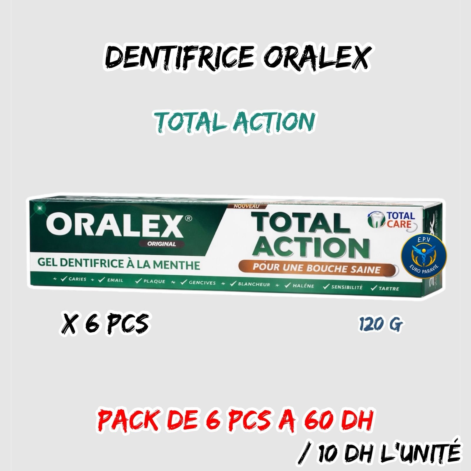 DENTIFRICE ORALEX TOTAL ACTION