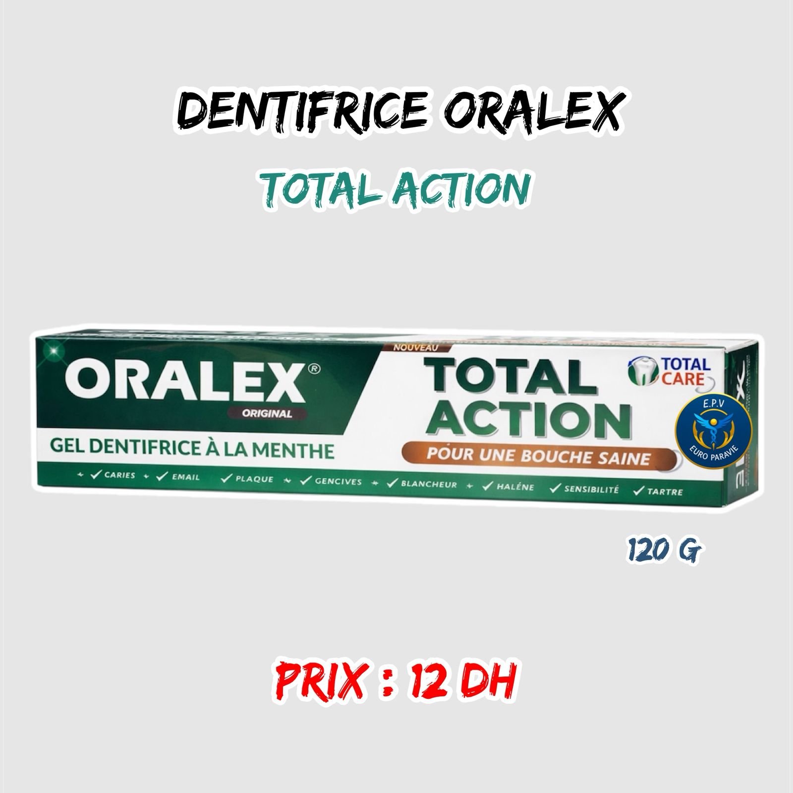 DENTIFRICE ORALEX TOTAL ACTION