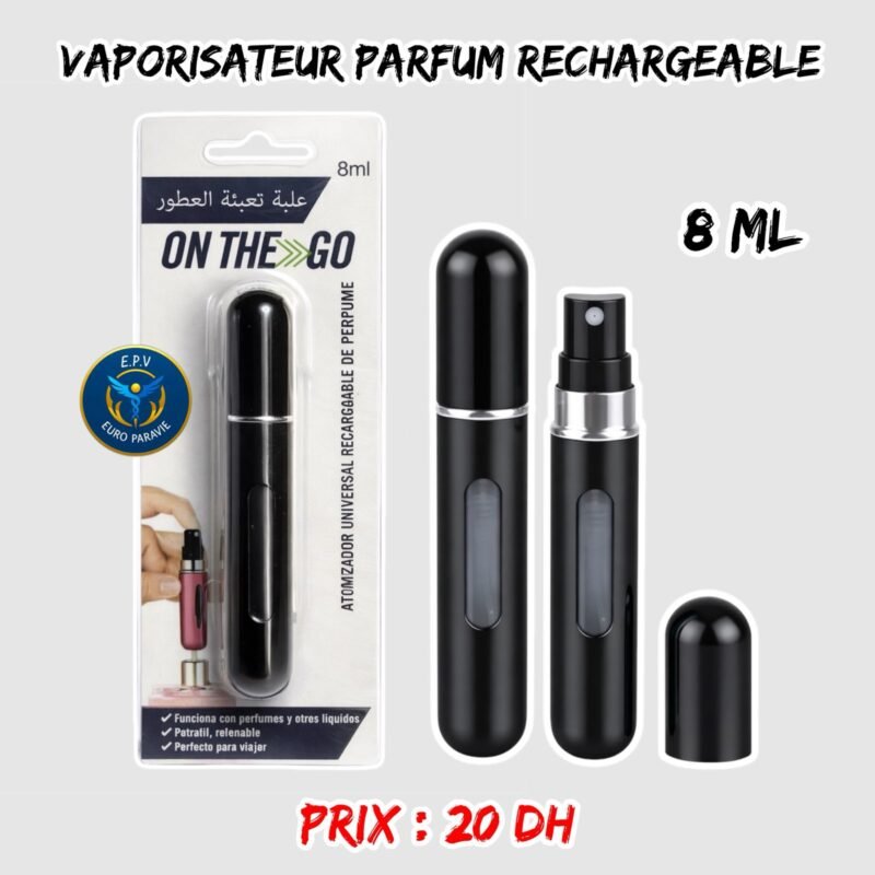VAPORISATEUR DE PARFUM VIDE RECHARGEABLE 8ML