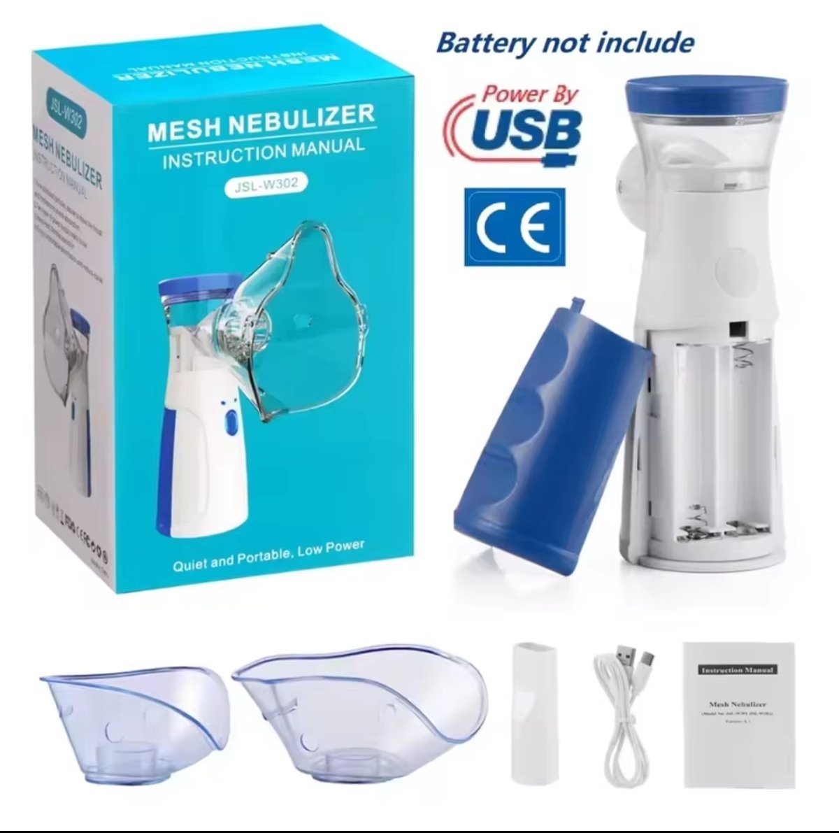 NEBULISEUR A MAILLE PORTABLE {ADULTES / ENFANTS} – Image 4