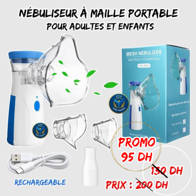 NEBULISEUR A MAILLE PORTABLE {ADULTES / ENFANTS}