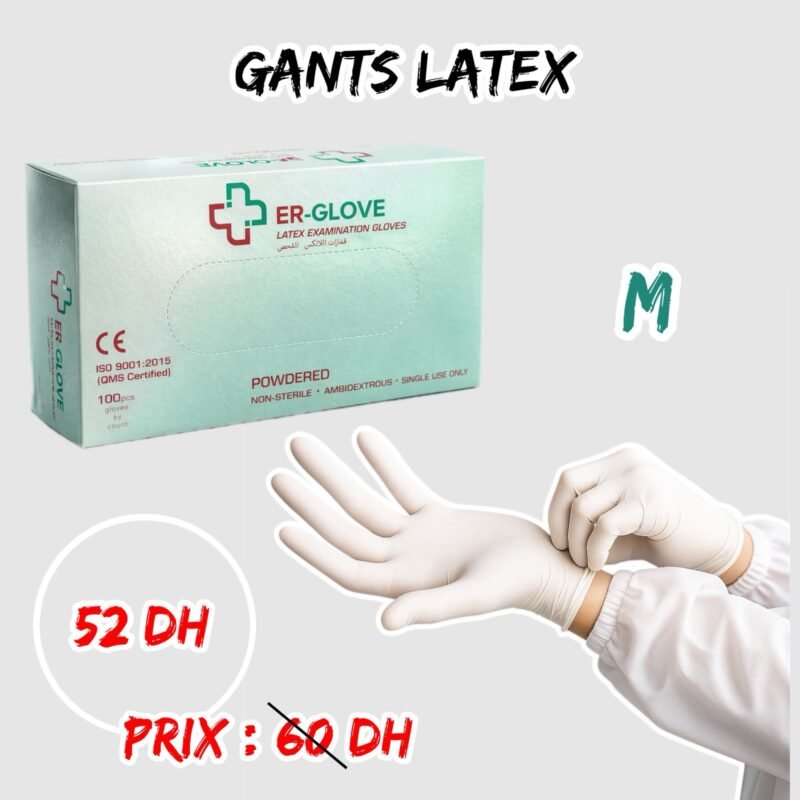 GANTS LATEX M