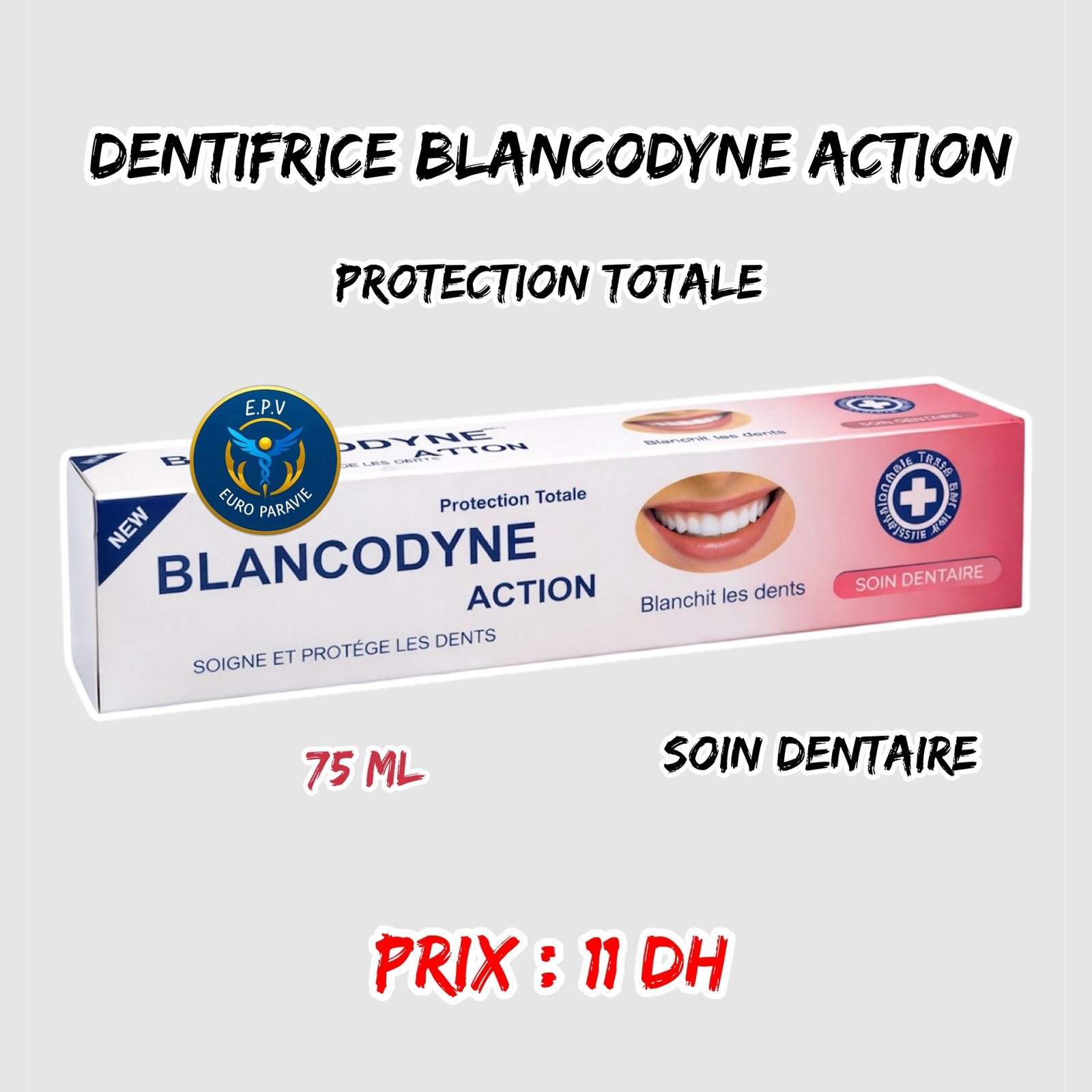 DENTIFRICE BLANCODYNE ACTION { SOIN DENTAIRE } 75ML
