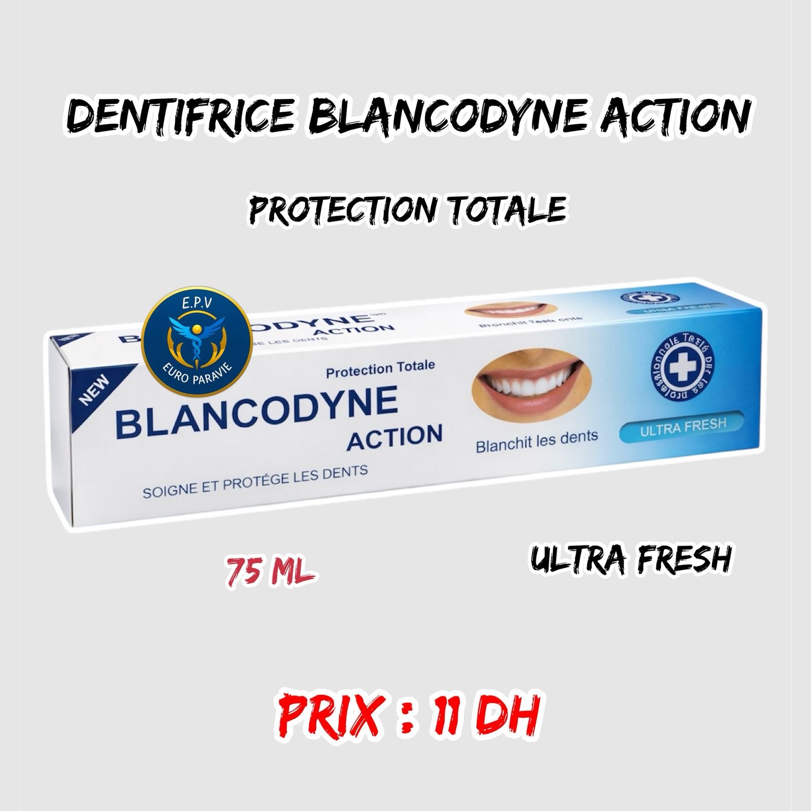 DENTIFRICE BLANCODYNE ACTION { ULTRA FRESH } 75ML