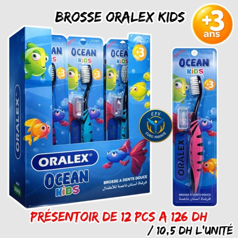 BROSSE ORALEX OCEAN KIDS { 12 PCS }