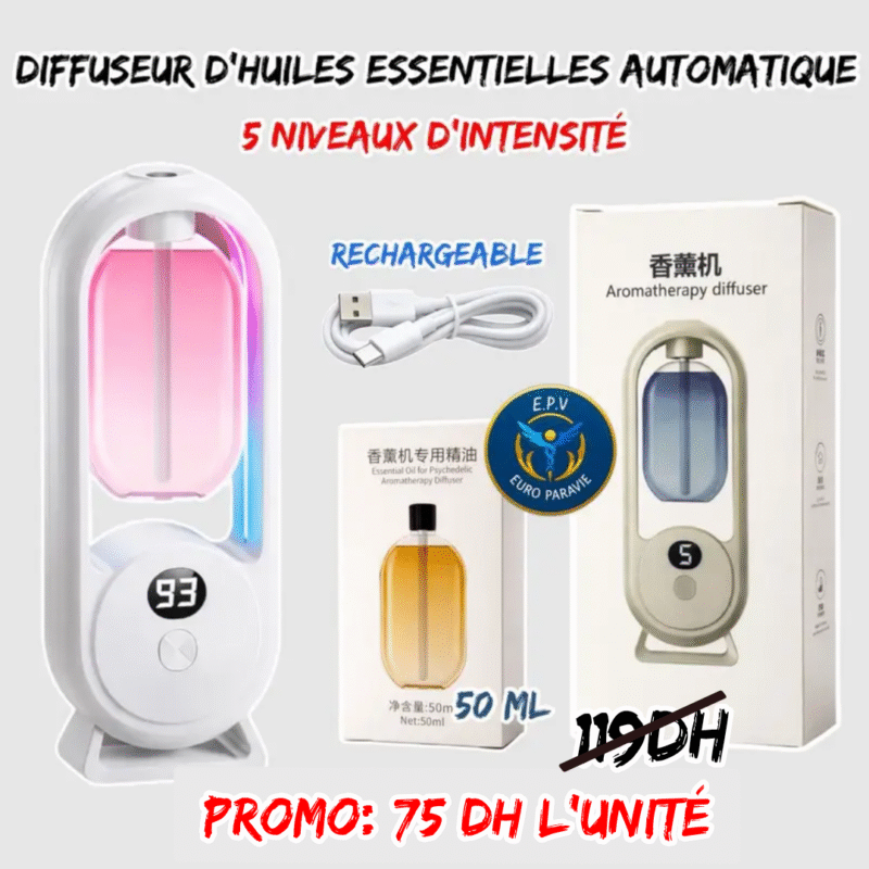 DIFFUSEUR HUILES ESSENTIELLES AUTOMATIQUE