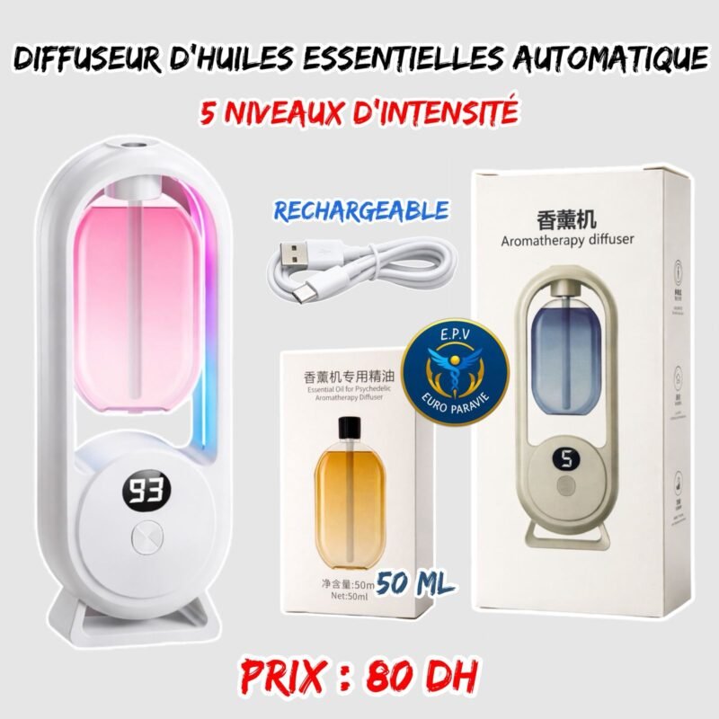 DIFFUSEUR HUILES ESSENTIELLES AUTOMATIQUE