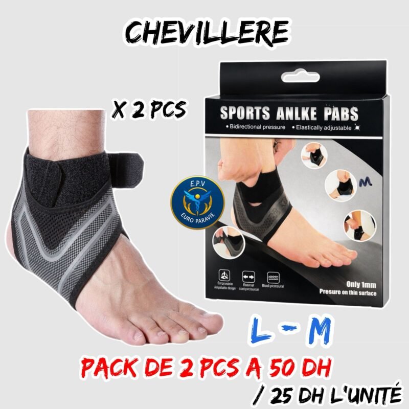 CHEVILLERE L+M 2PCS