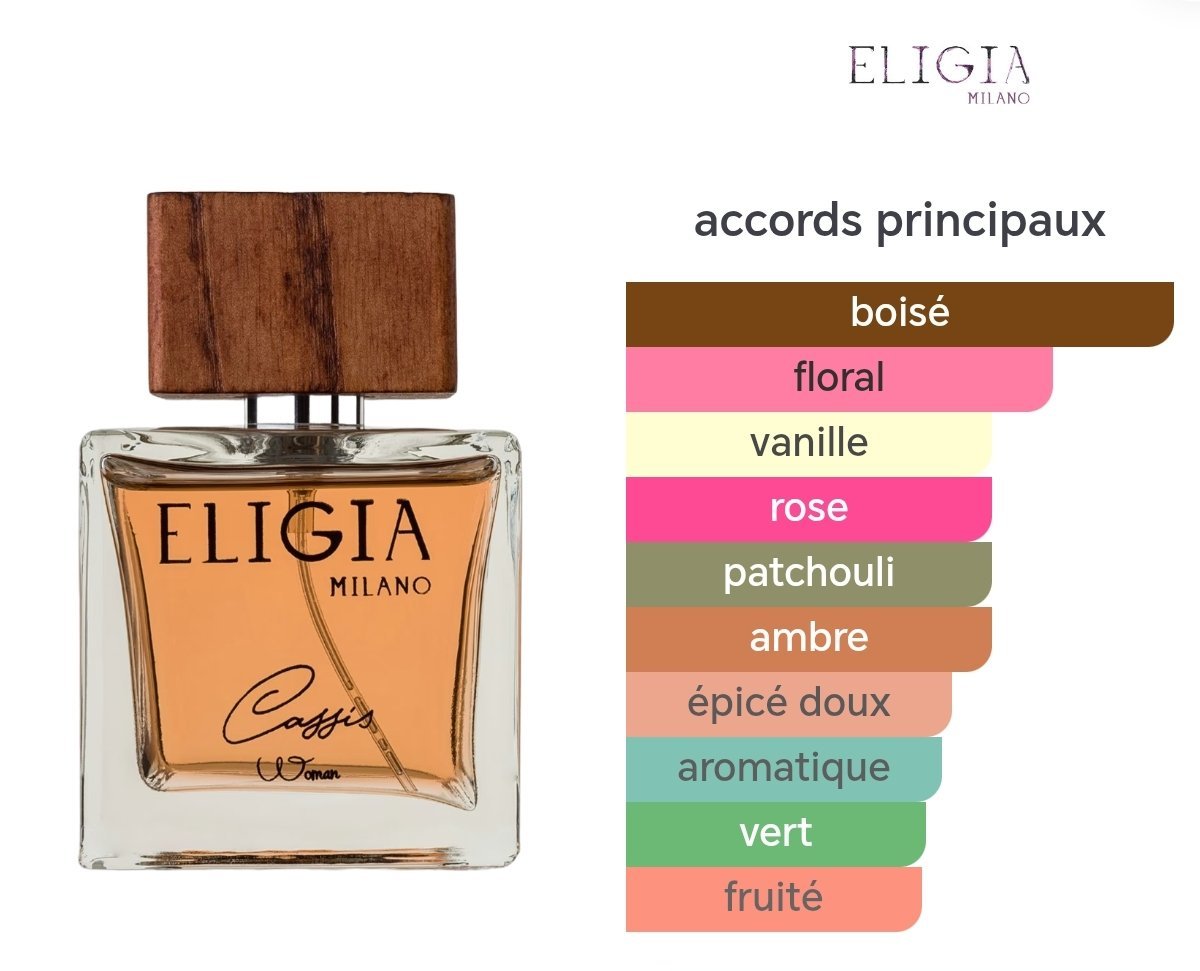 ELIGIA cassis pour femme. Pack de 5+testeur gratuit. – Image 2