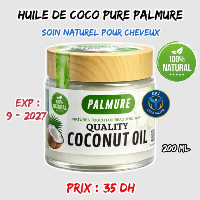 HUILE DE COCO PURE PALMURE 200ML