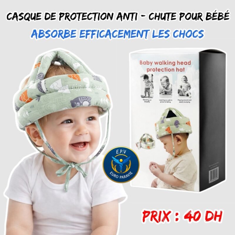 CASQUE DE PROTECTION ANTI-CHUTE POUR BEBE