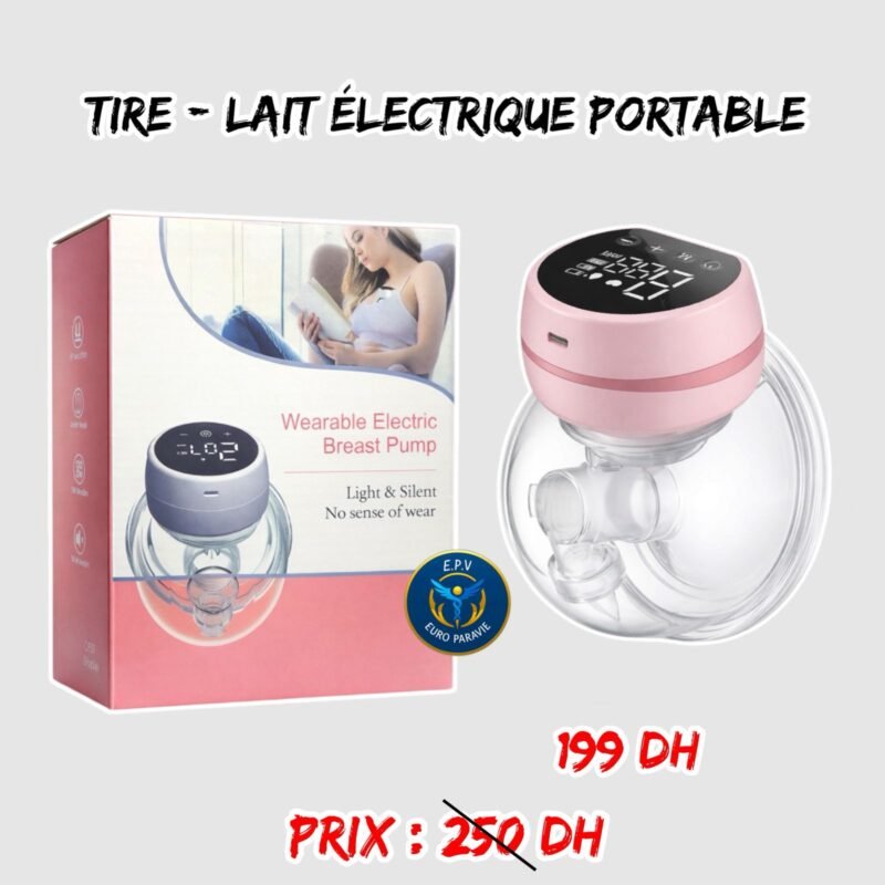 TIRE-LAIT ELECTRIQUE PORTABLE