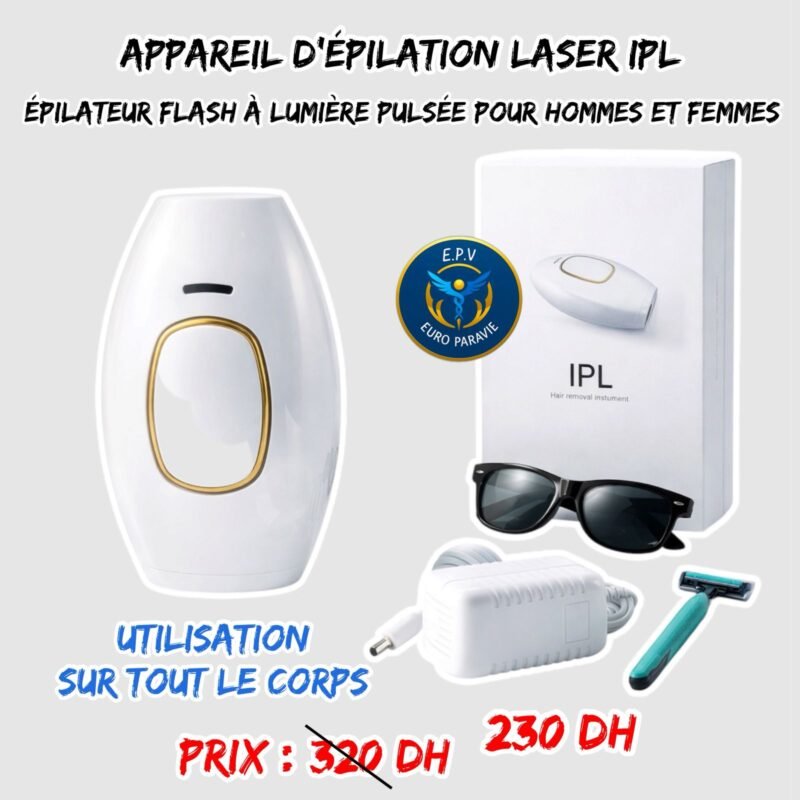 APPAREIL D'EPILATION LASER IPL