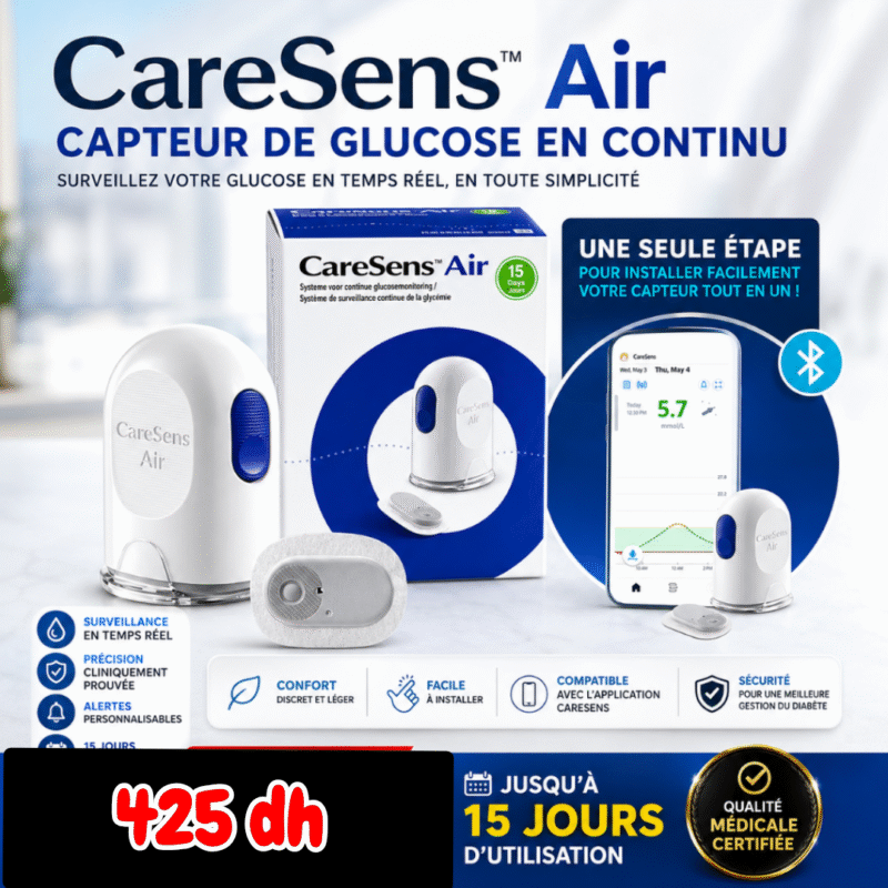 CARESENS AIR SURVEILLANCE CONTINUE DU GLUCOSE
