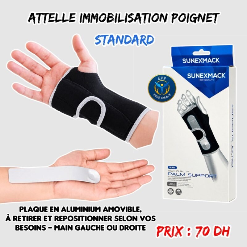 ATTELLE IMMOBILISATION POIGNET GAUCHE / DROITE 9984