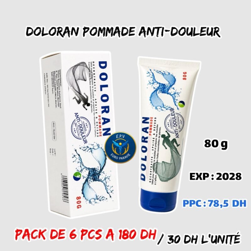 DOLORAN POMMADE 80G 6 PCS