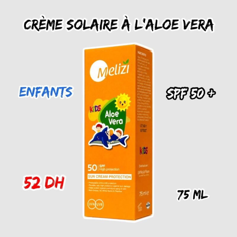 CREME SOLAIRE A L'ALOE VERA ENFANTS