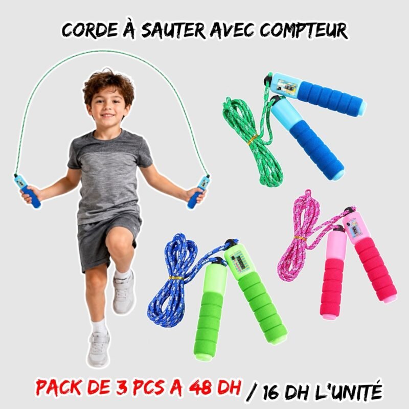 CORDE A SAUTER AVEC COMPTEUR