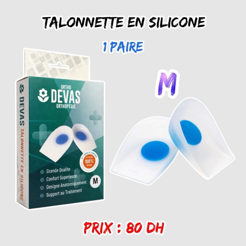 TALONNETTE EN SILICONE -M- { DEVAS }