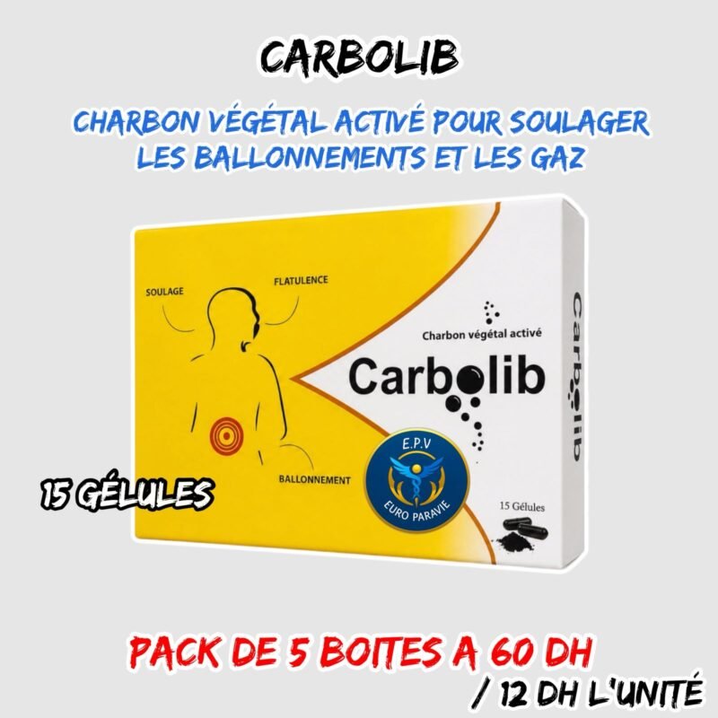 CARBOLIB 15 GELULES