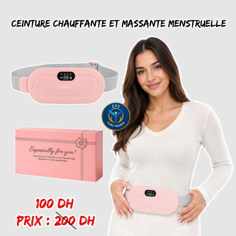 CEINTURE CHAUFFANTE ET MASSANTE MENSTRUELLE