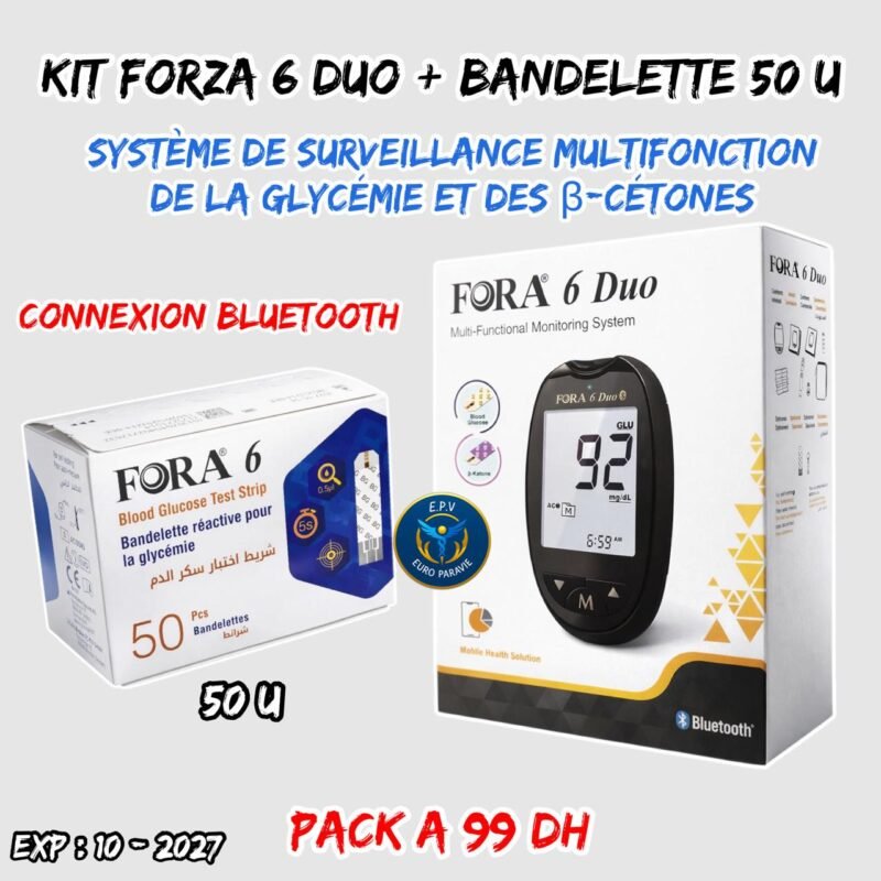 KIT FORZA 6 DUO + BANDELETTE 50U