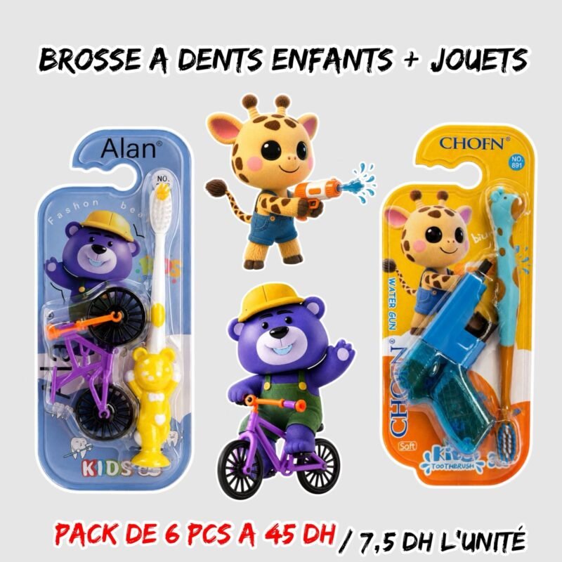 BROSSE A DENTS ENFANTS + JOUETS