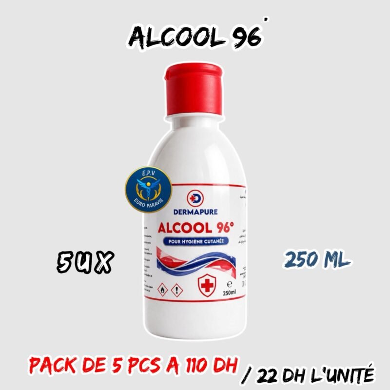 ALCOOL 96° 250ML 5U