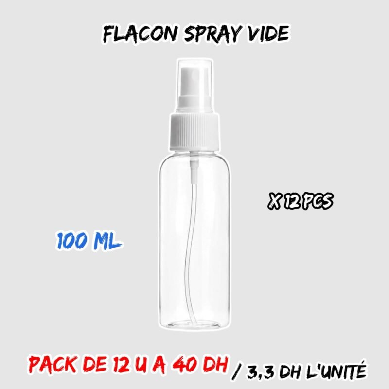 FLACON SPRAY VIDE 100ML