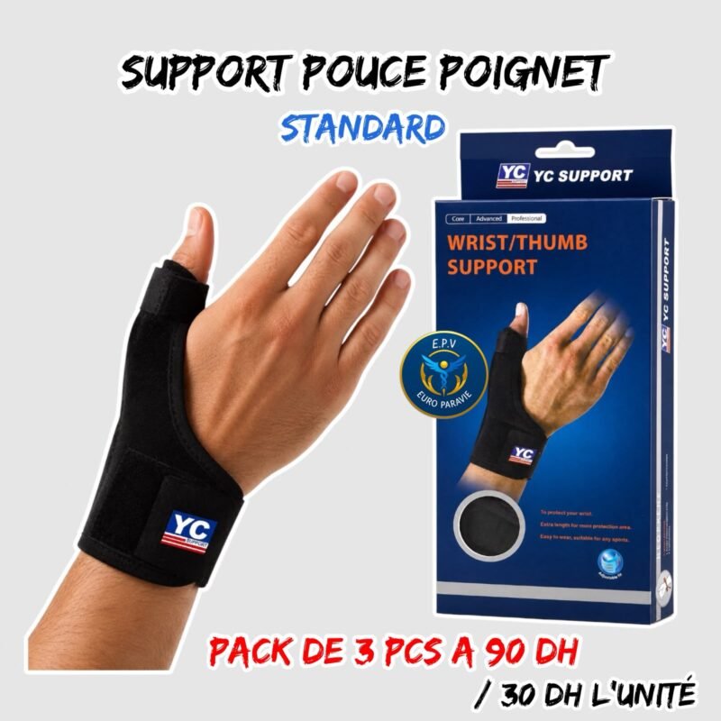 SUPPORT POUCE POIGNET 763 3PCS