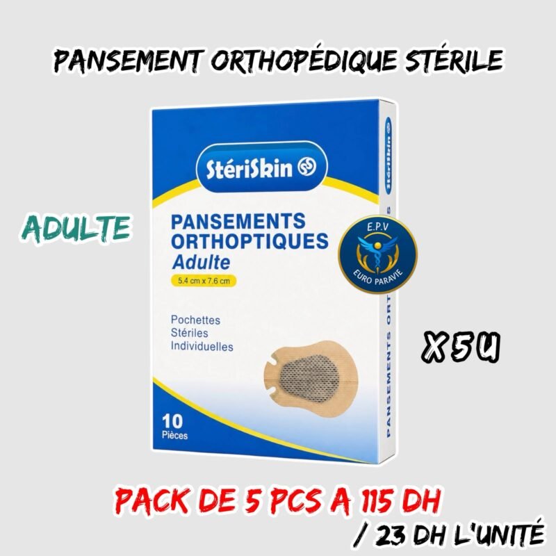 PANSEMENT ORTHOPEDIQUE STERILE ADULTE