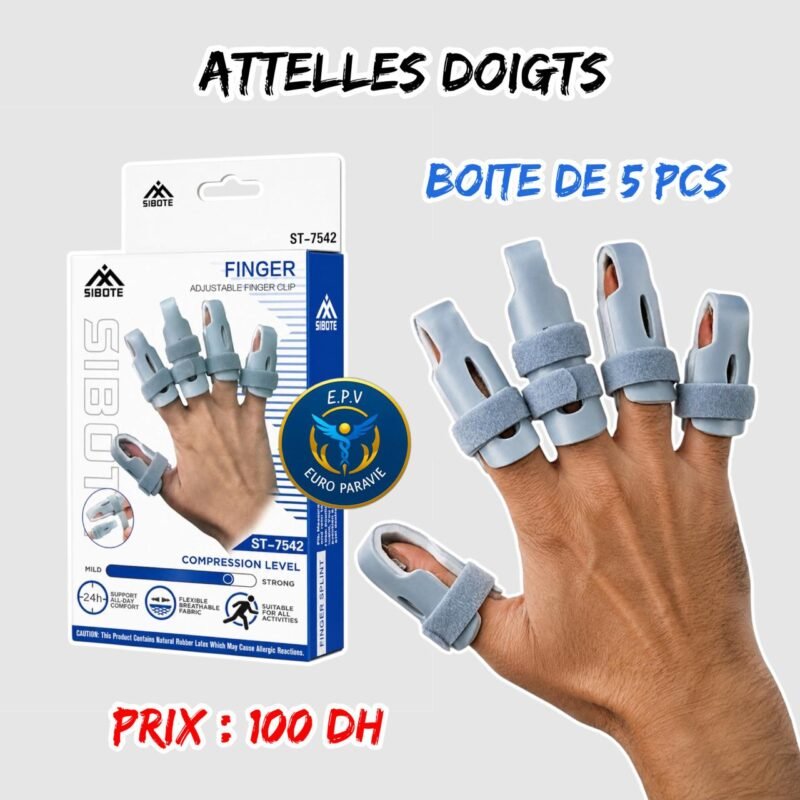 ATTELLES DOIGTS 5PCS ST-7542
