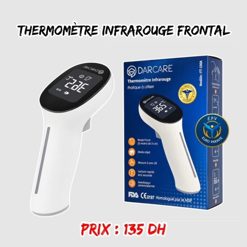 THERMOMETRE INFRAROUGE FRONTAL { DARCARE }