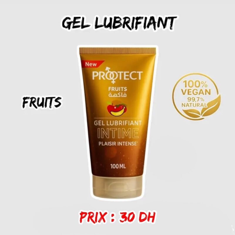 GEL LUBRIFIANT FRUITS 100ML