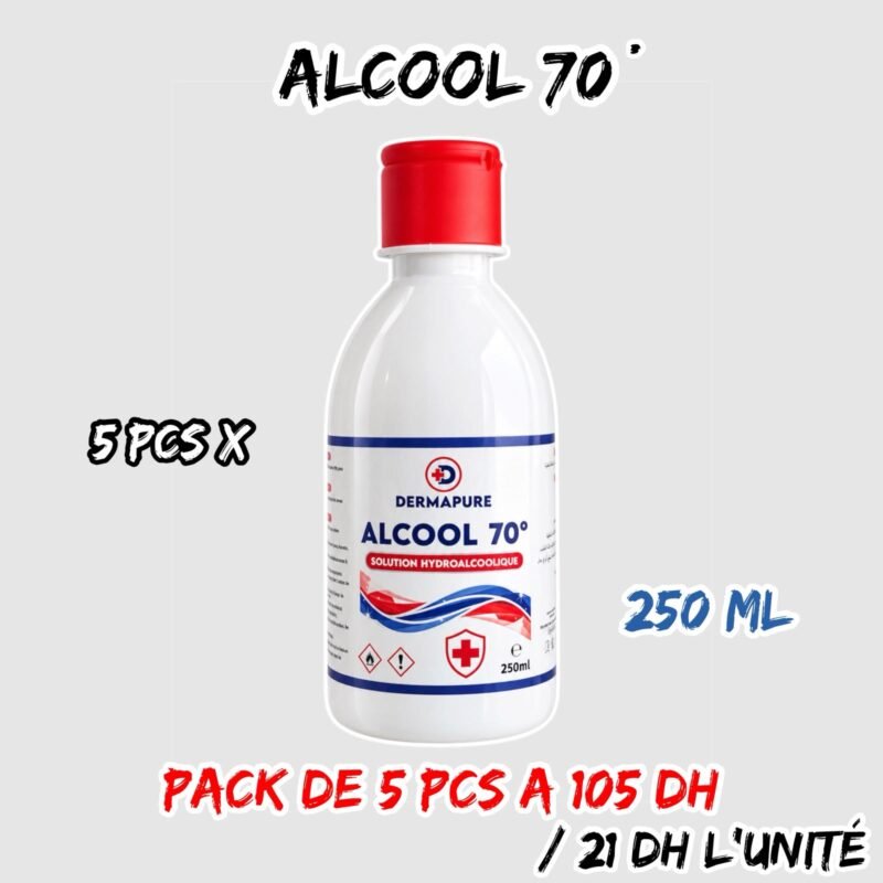 ALCOOL 70° 250ML