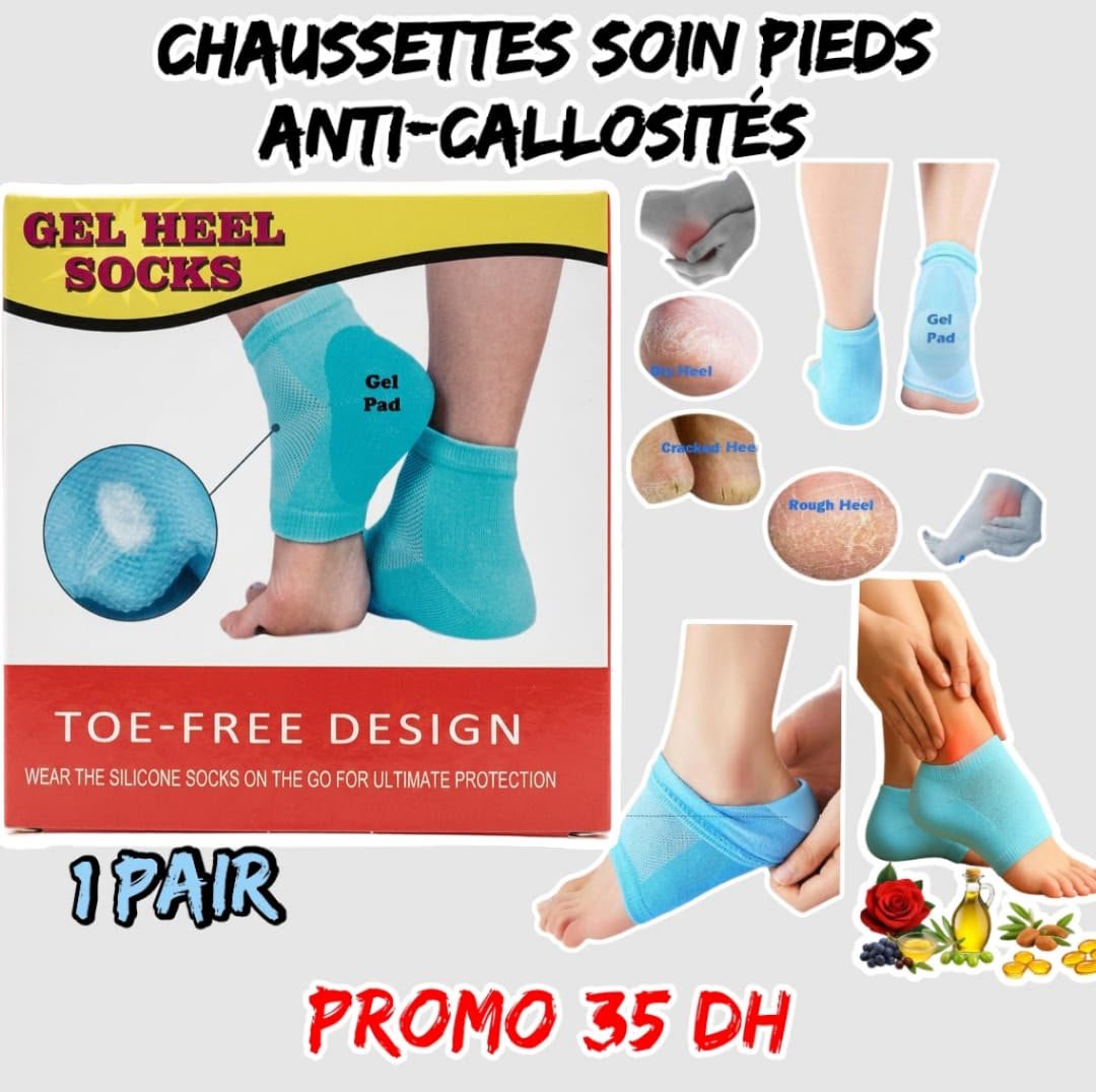 CHAUSSETTES SOIN PIEDS ANTI-CALLOSITES